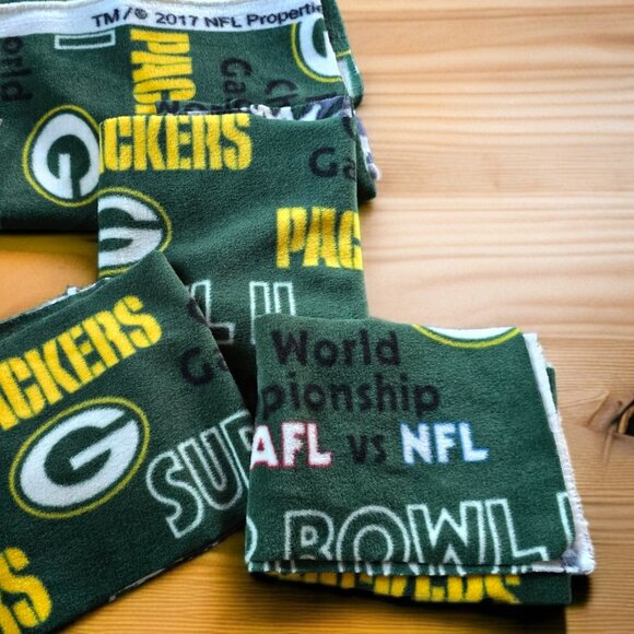 NWT NFL GREEN BAY PACKERS Clear Reusable Stadium Tote Bag and Material - Picture 6 of 6